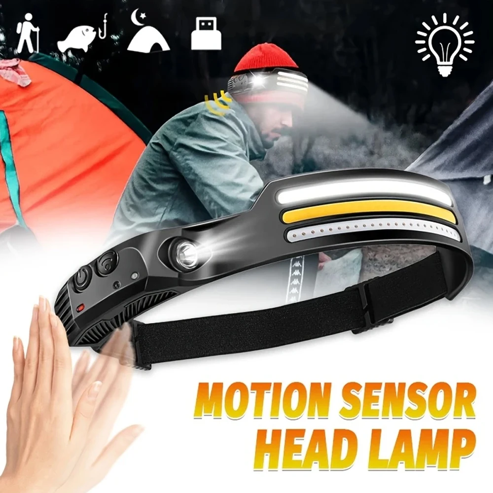 Fish Finder Battery - Şarj edilebilir COB LED Indüksiyon Far