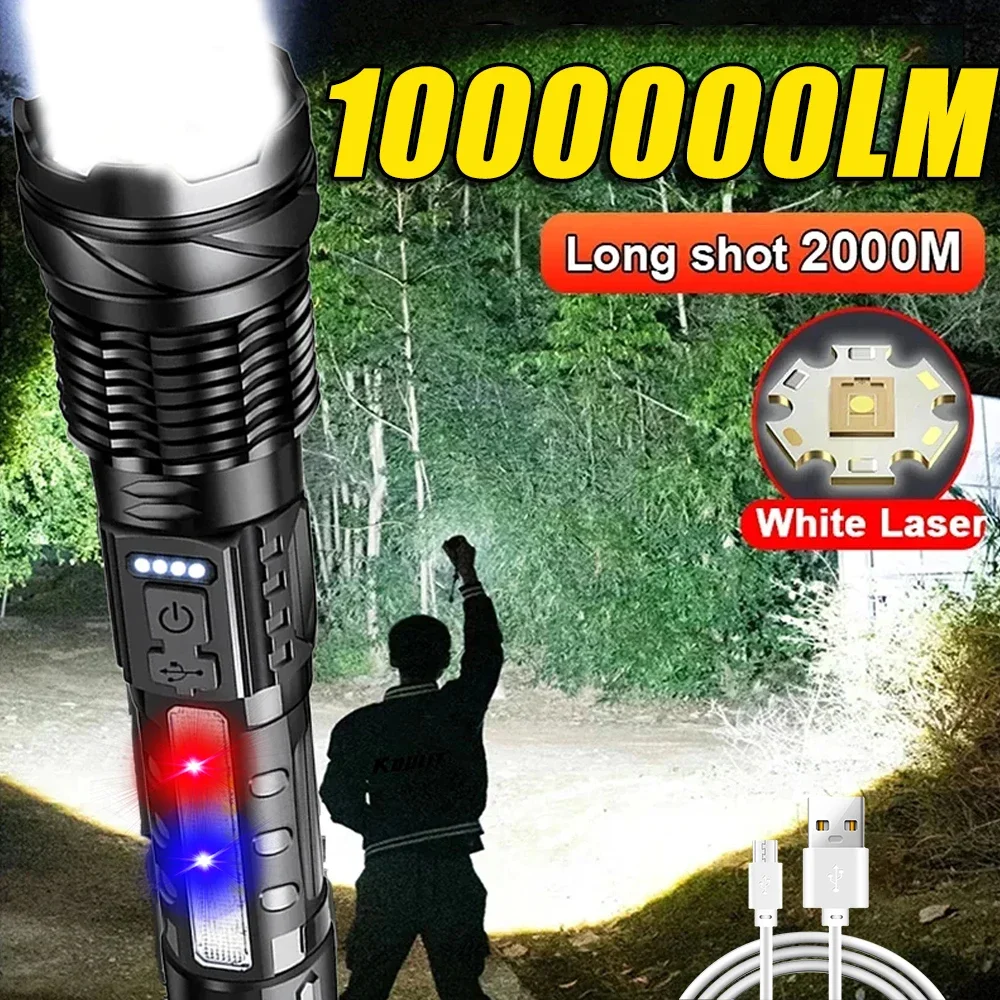 Fishing Light - Güçlü LED El Feneri Şarj Edilebilir