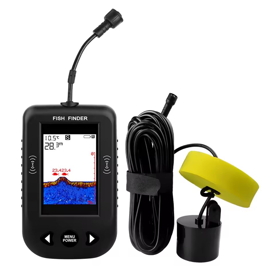 Fish Finder Portable - Alarm 100 M Taşınabilir Sonar Balık