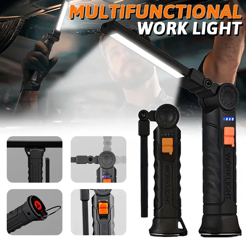 Fishing Light - Şarj Edilebilir Manyetik Çalışma Işığı El