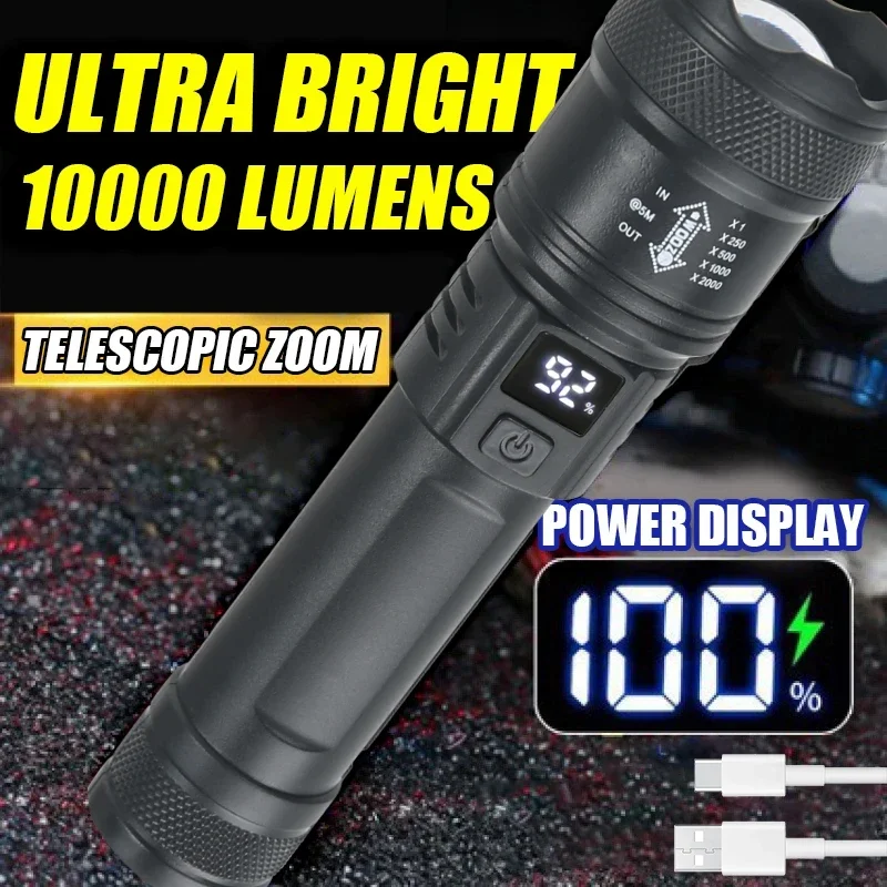 Fish Finder Battery - 9powerful güçlü LED el feneri pil