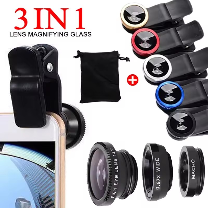 Fishing Camera - 3'ü 1 Arada Balık Gözü Telefon