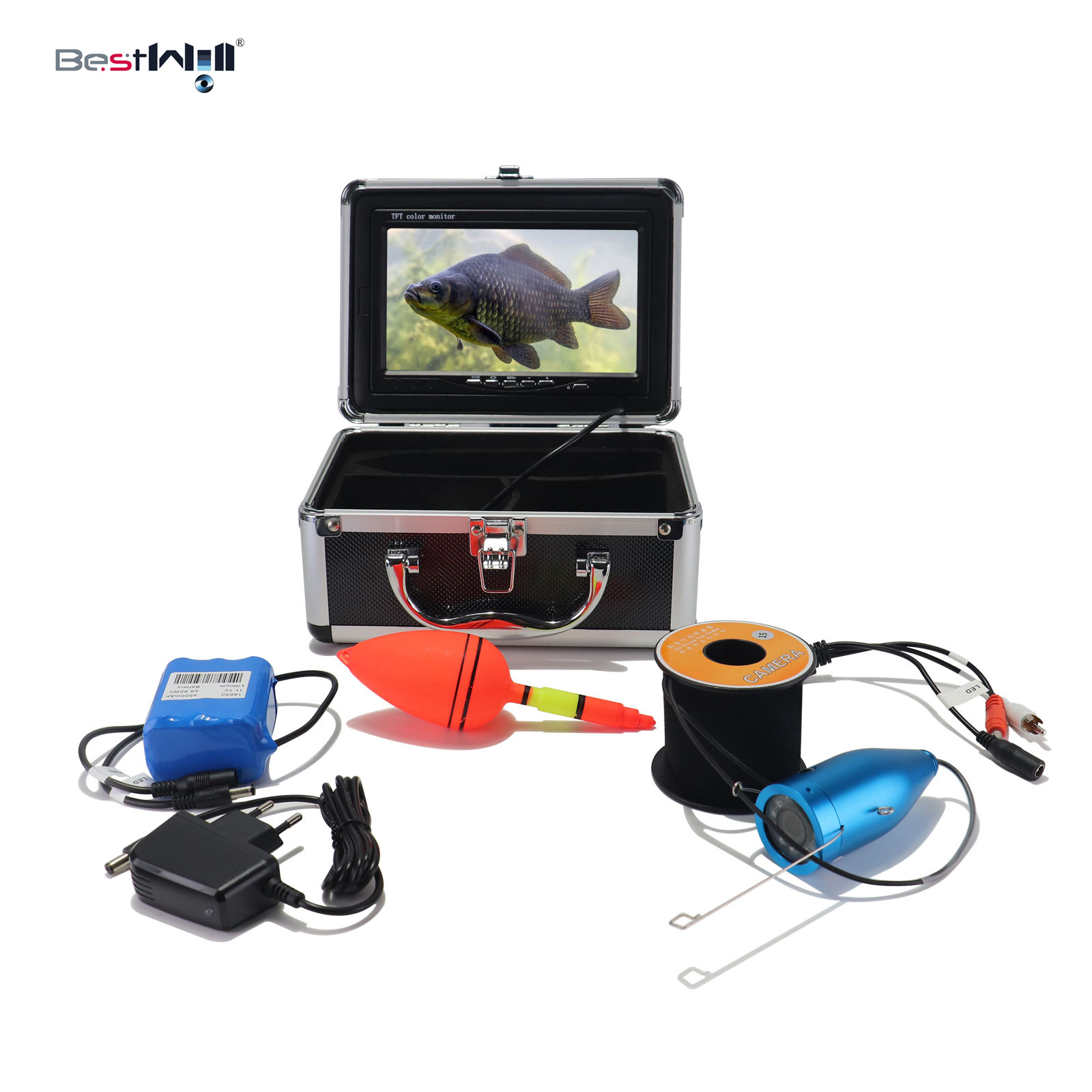 Fishing Camera - 7 İnç IPS Ekran 15/20/30M 1000TVL