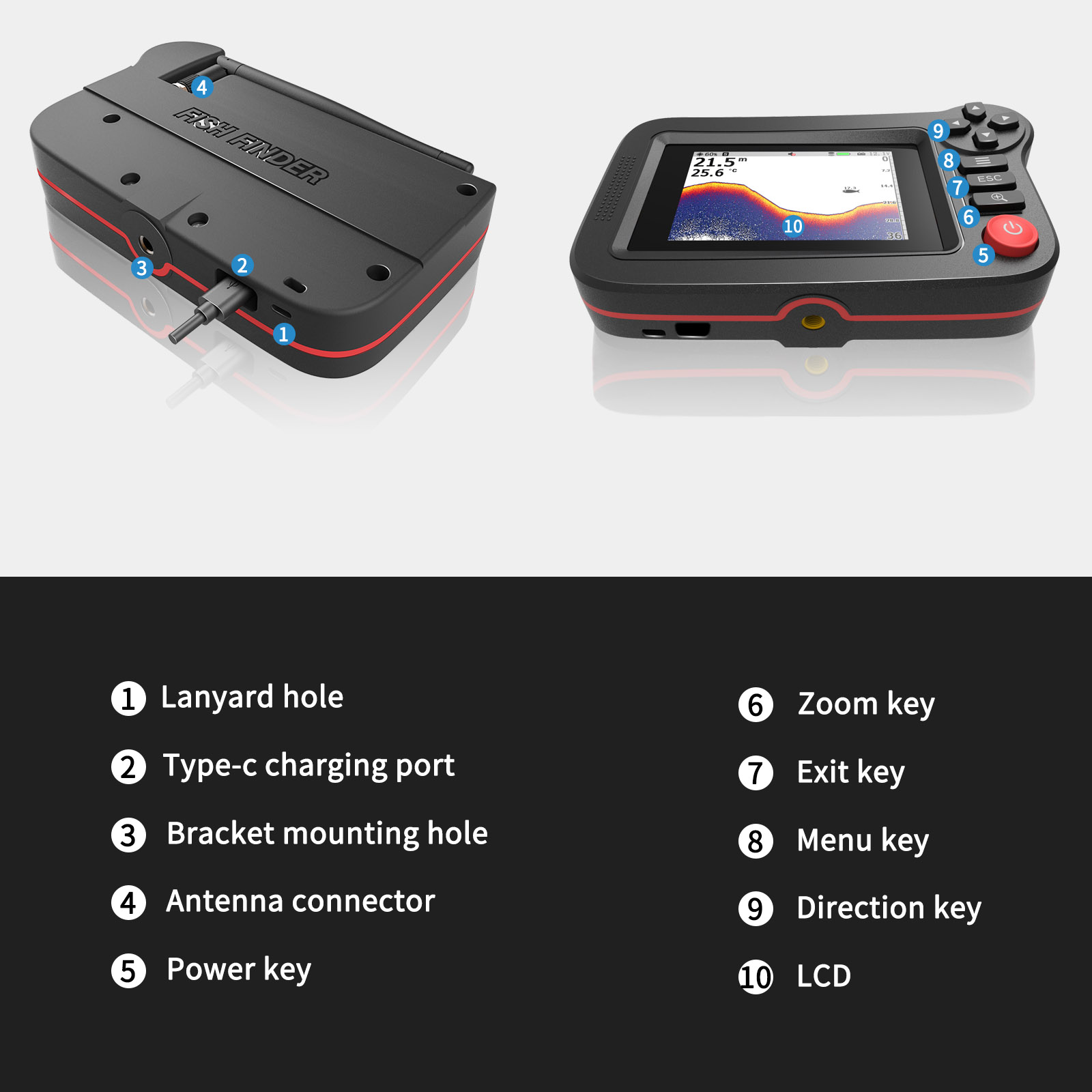 Akıllı Balık Bulucu - İskele,  - Fish Finder Portable incelemesi ve fiyatı