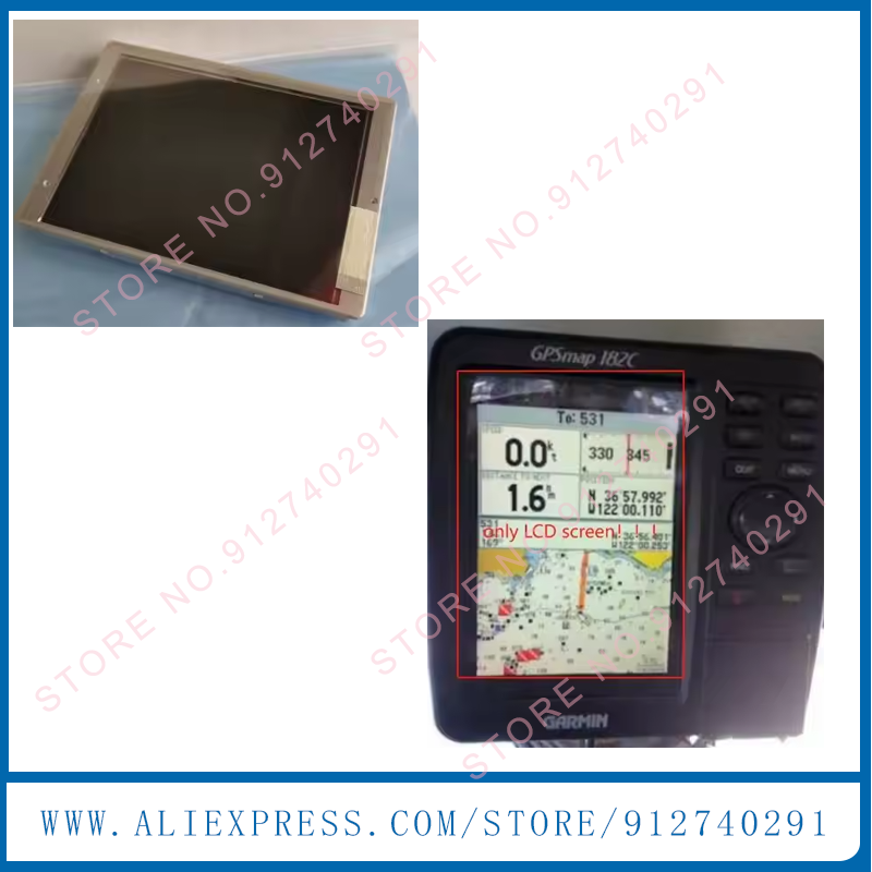 Orijinal 5''inç LCD Ekran GARM - Fish Finder Gps incelemesi ve fiyatı