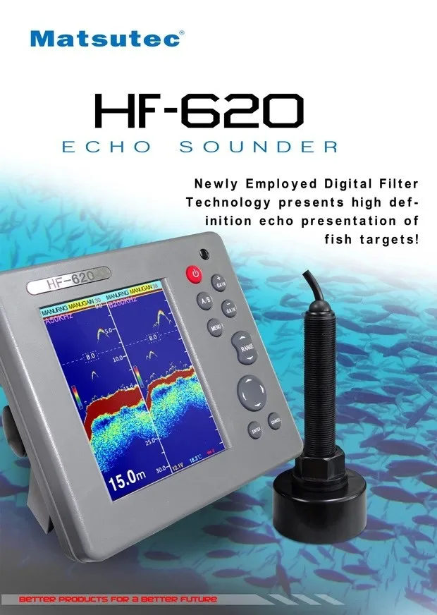 Matsutec HF-620 DENİZ RENGİ EK - Fish Finder Charger incelemesi ve fiyatı