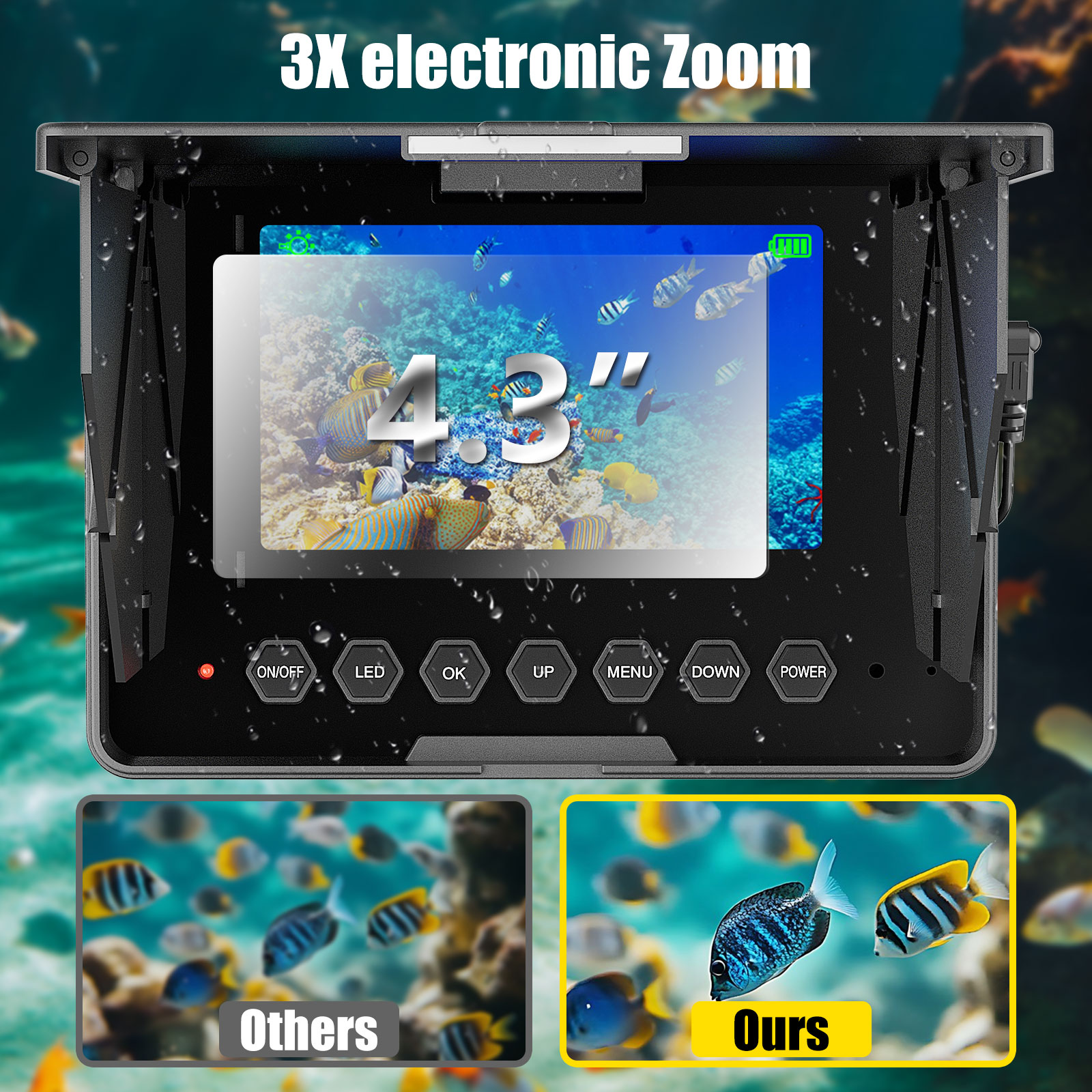 Sualtı Balıkçılık Kamerası - 1 - Fish Finder Battery incelemesi ve fiyatı