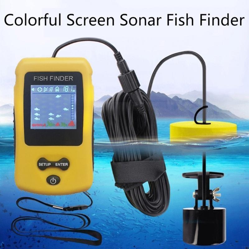 77HC Taşınabilir Sonar Balık B - Fishing Depth Finder incelemesi ve fiyatı