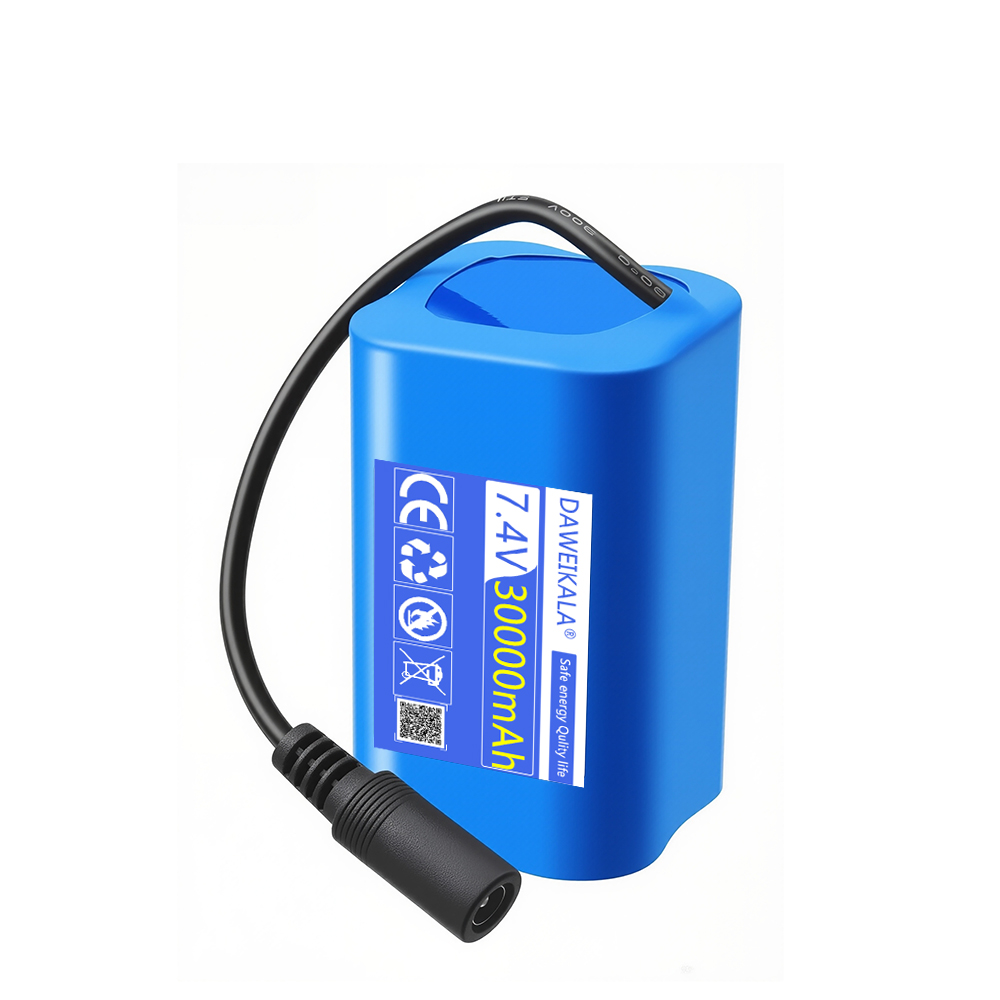 7.4V 30000mAh pil ile USB şarj - Fish Finder Charger incelemesi ve fiyatı