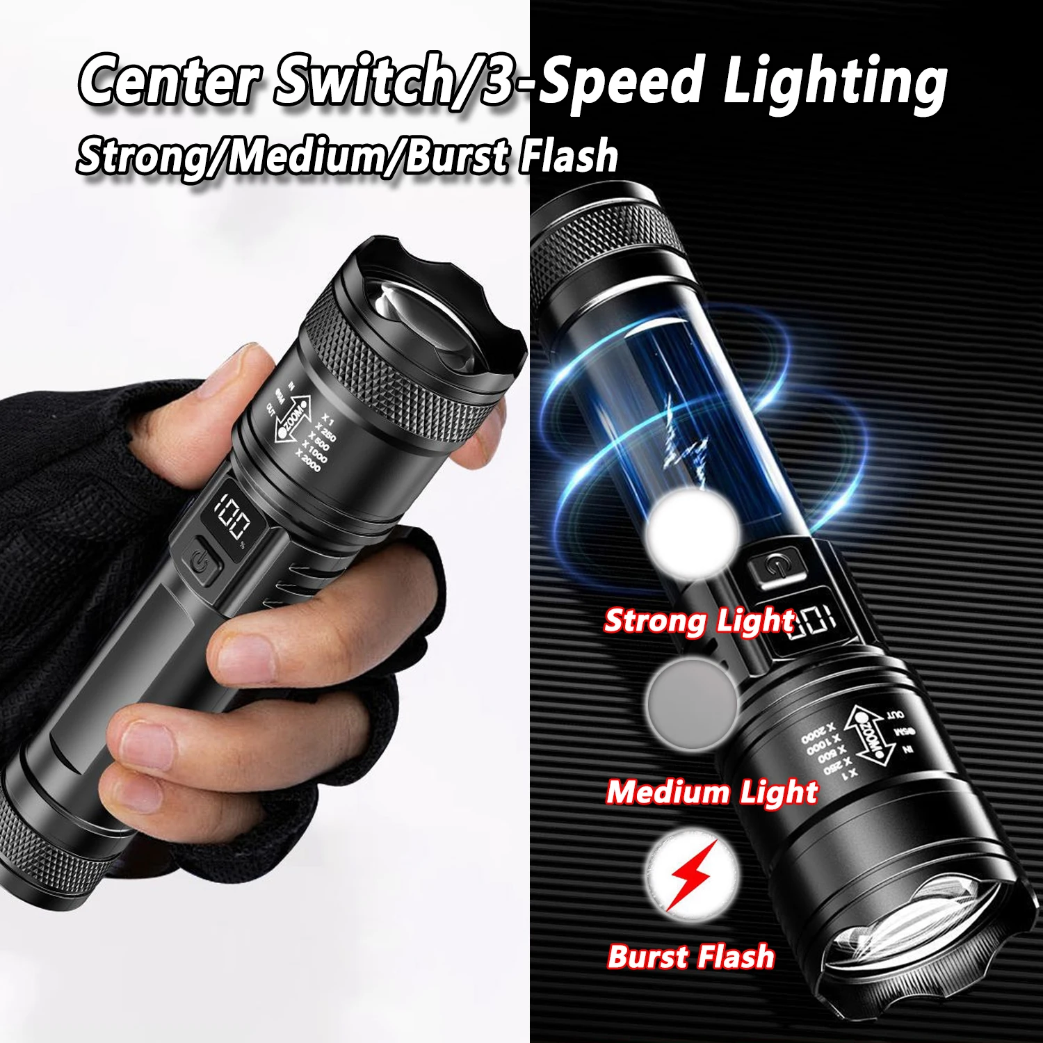 Ultra Parlak LED El Feneri 200 - Fishing Light incelemesi ve fiyatı